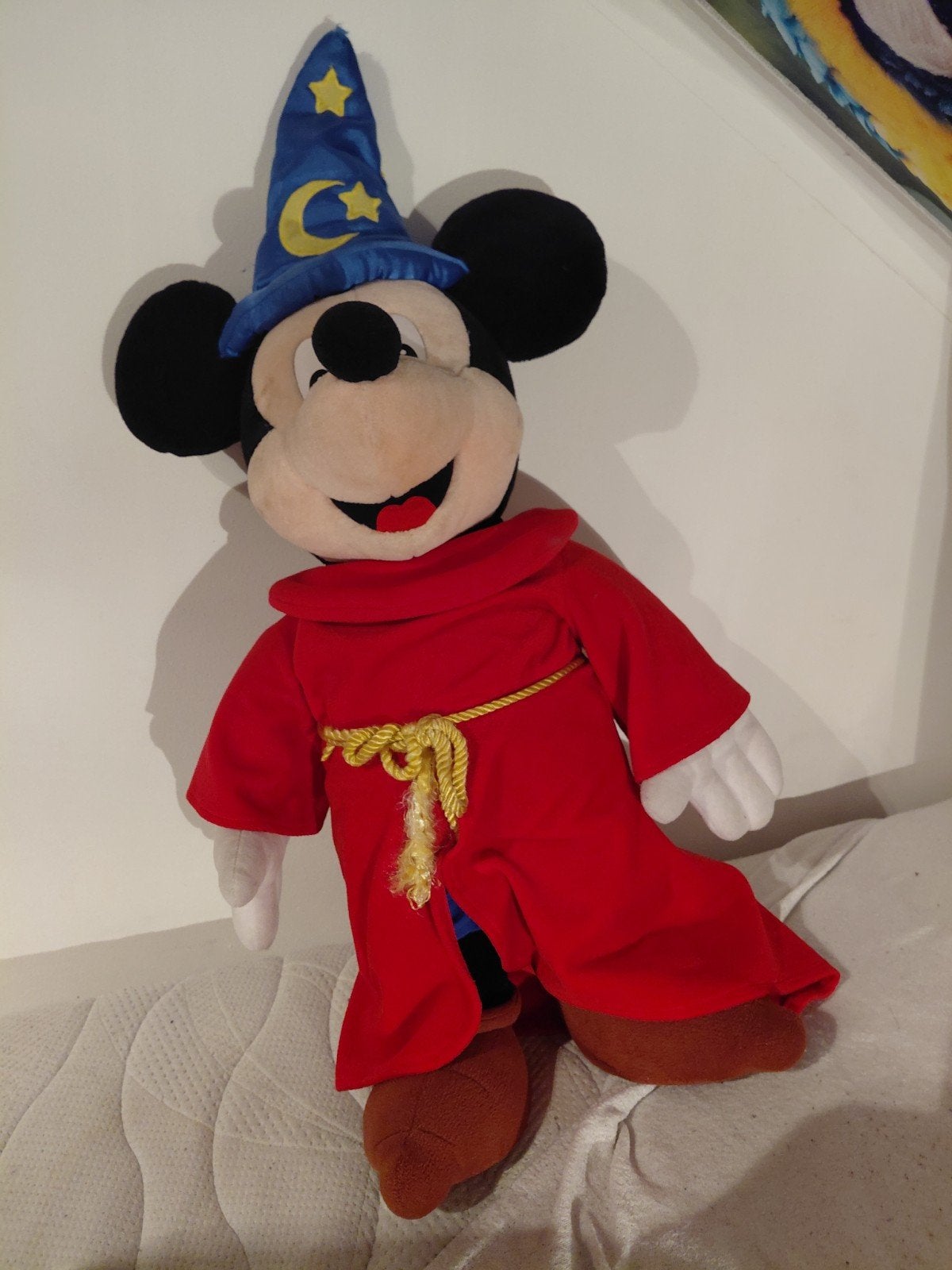 Disney Mickey Mouse Tovenaarsleerling Knuffel, Disney, Disney, Overige typen, Ophalen of Verzenden