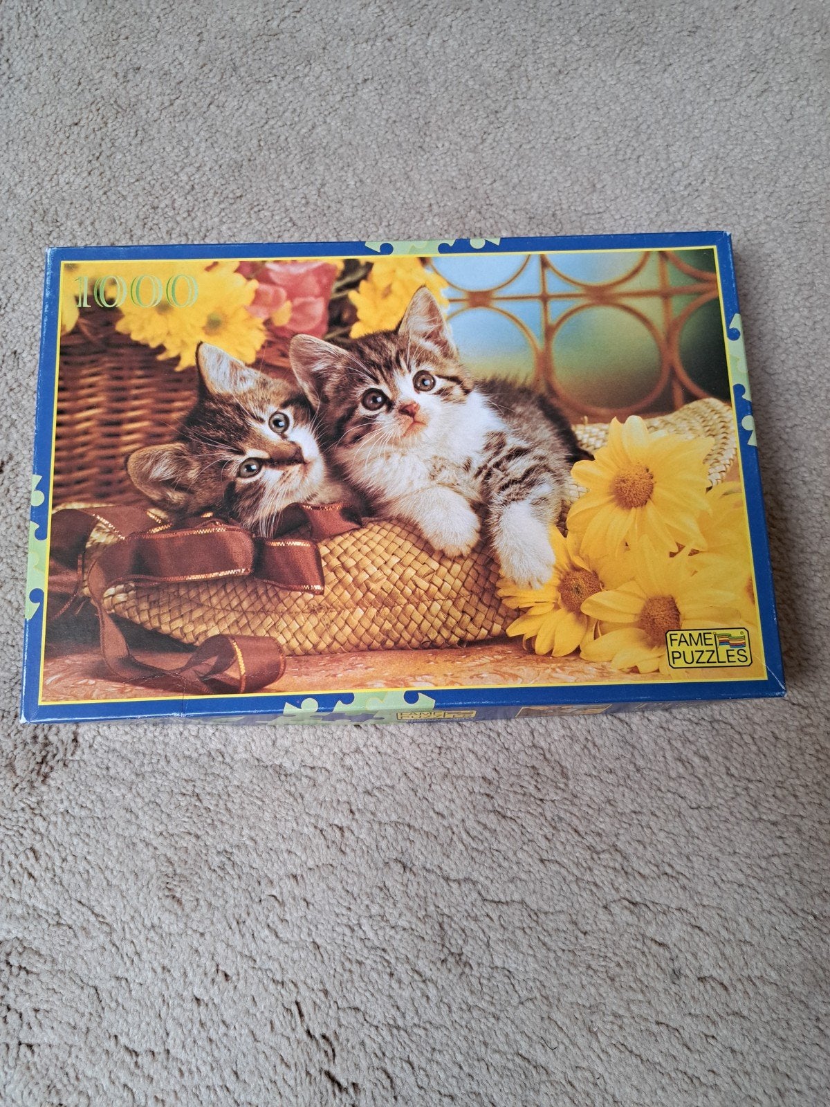Legpuzzel 1000 stukjes, Hobby en Vrije tijd, Ophalen, Gebruikt