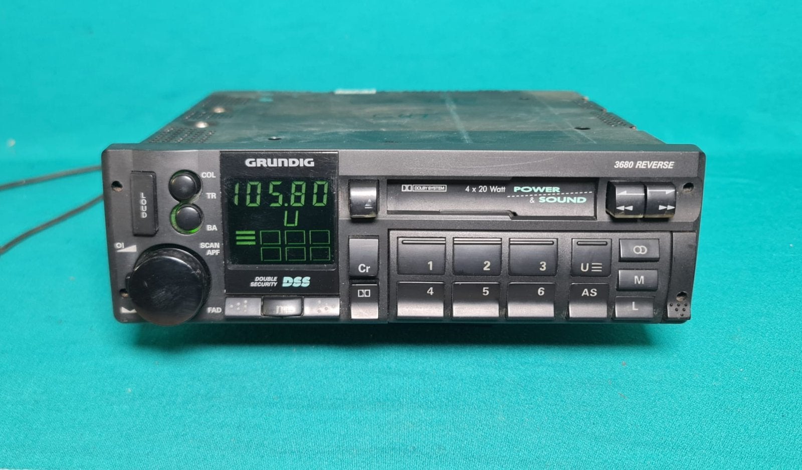 Grundig wkc 3680 casssette receiver, Ophalen of Verzenden, Zo goed als nieuw