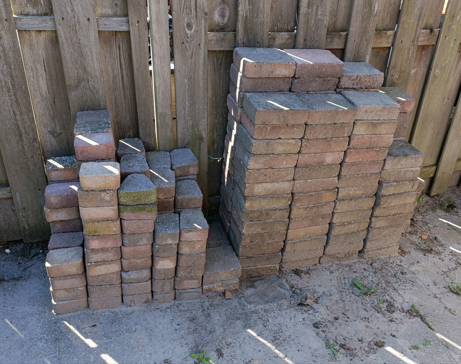 Bestrating / tuintegels, Ophalen, Gebruikt, Minder dan 5 m², Beton