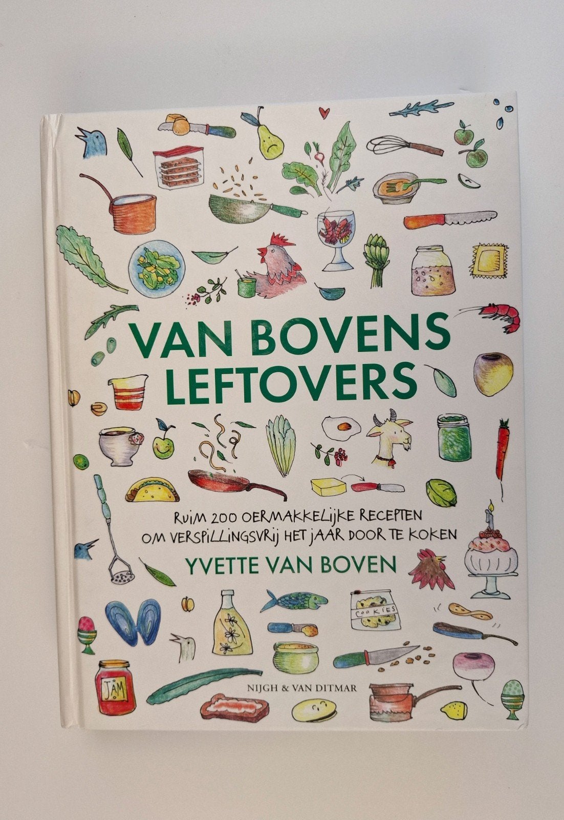 Van Bovens Leftovers - Yvette van Boven kookboek, Verzenden, Zo goed als nieuw, Hoofdgerechten, Yvette van Boven