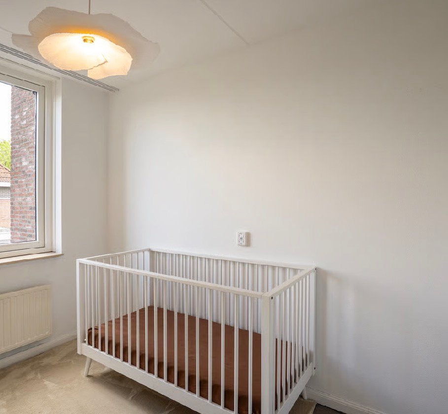 Europe Baby Evy Babybed Wit 70 x 140 cm, Ophalen, Zo goed als nieuw, Jongetje of Meisje