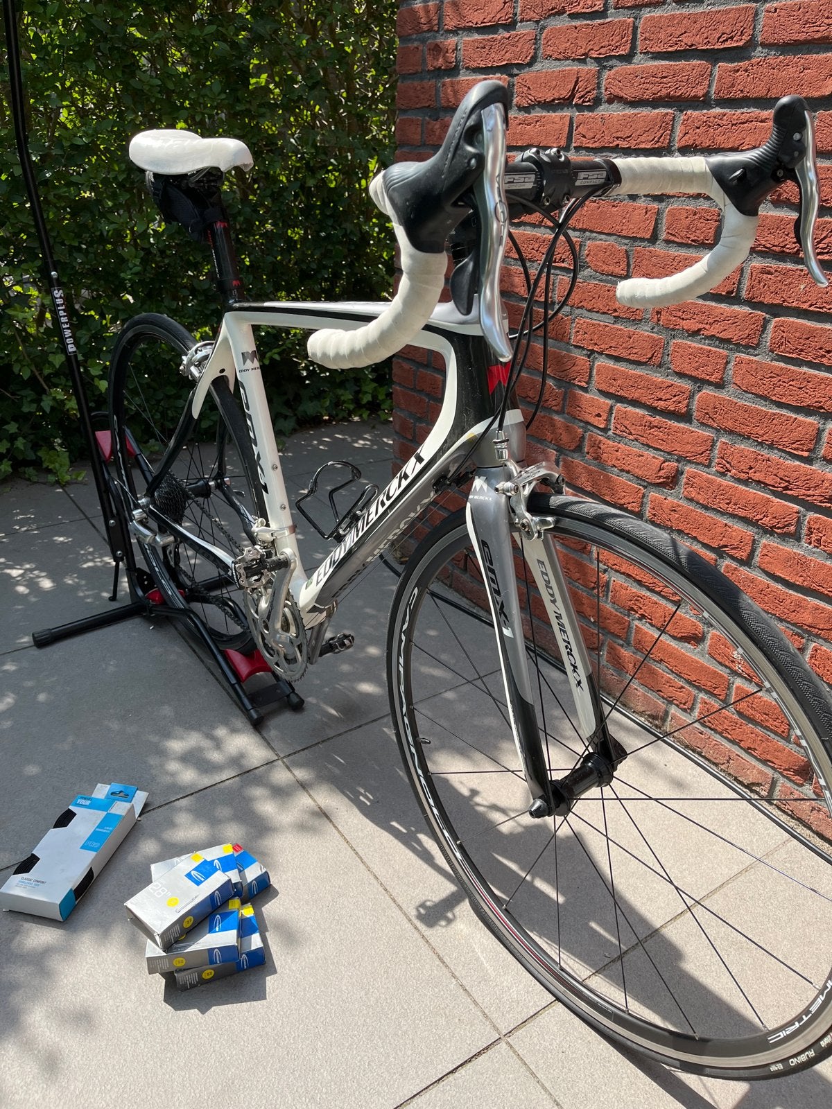 Eddy Merckx EMX-1 racefiets - Carbon frame, 28 inch, Gebruikt, Carbon, 15 tot 20 versnellingen