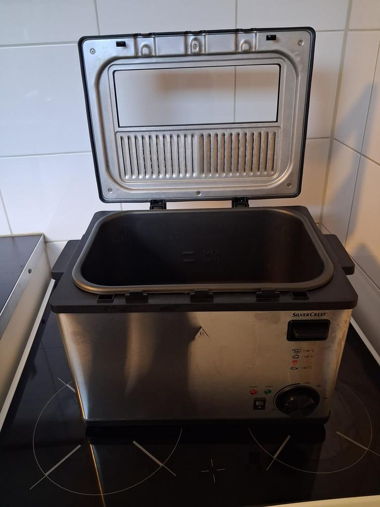 frituurpan, 1 tot 2 liter, Ophalen of Verzenden, Zo goed als nieuw