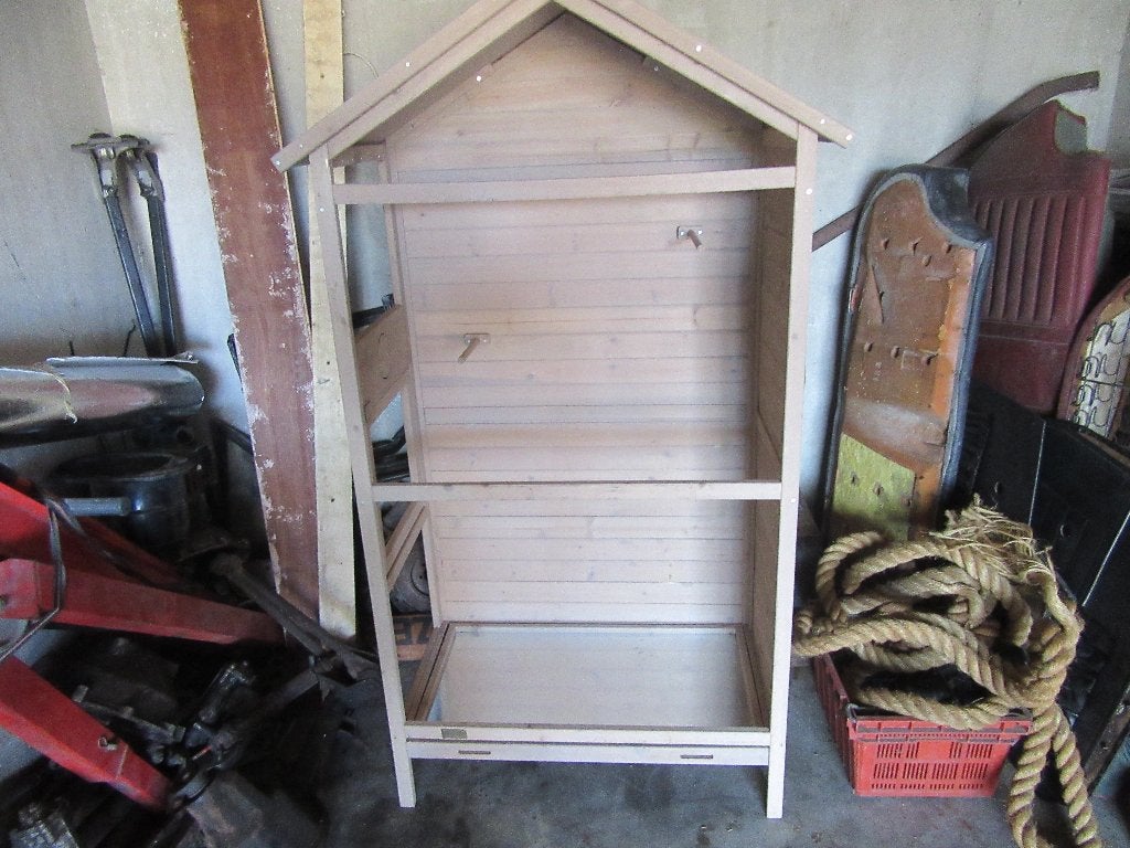 Nieuwe Houten Acacia Cottage Voliere, Dieren en Toebehoren, Vogels | Hokken en Kooien, Ophalen, Geen, Nieuw, Vogelkooi