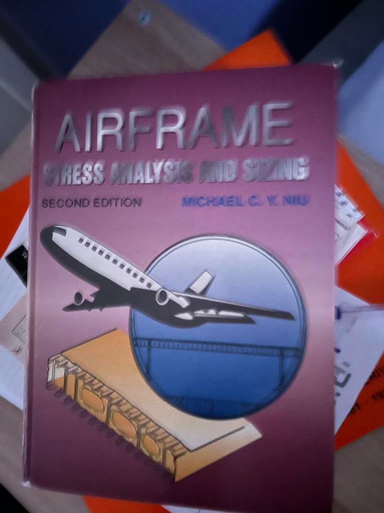 Boek: Airframe Stress Analysis and Sizing, Ophalen of Verzenden, Gebruikt, Boek of Tijdschrift