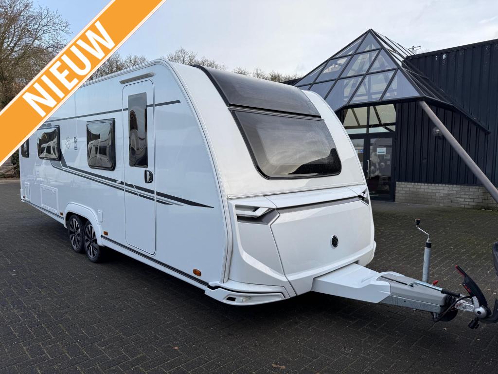 Knaus Sudwind 60 Years 650 PEB 2025 | Enkele bedden, Caravans en Kamperen, Caravans, Schokbreker, Bedrijf, Tot en met 3, 6 tot 7 meter
