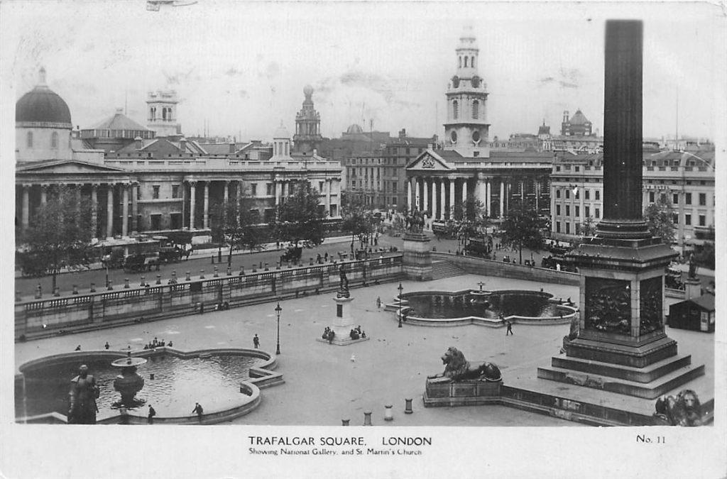 701-463-013 London Trafalgar Square, Verzenden, Voor 1920, Engeland