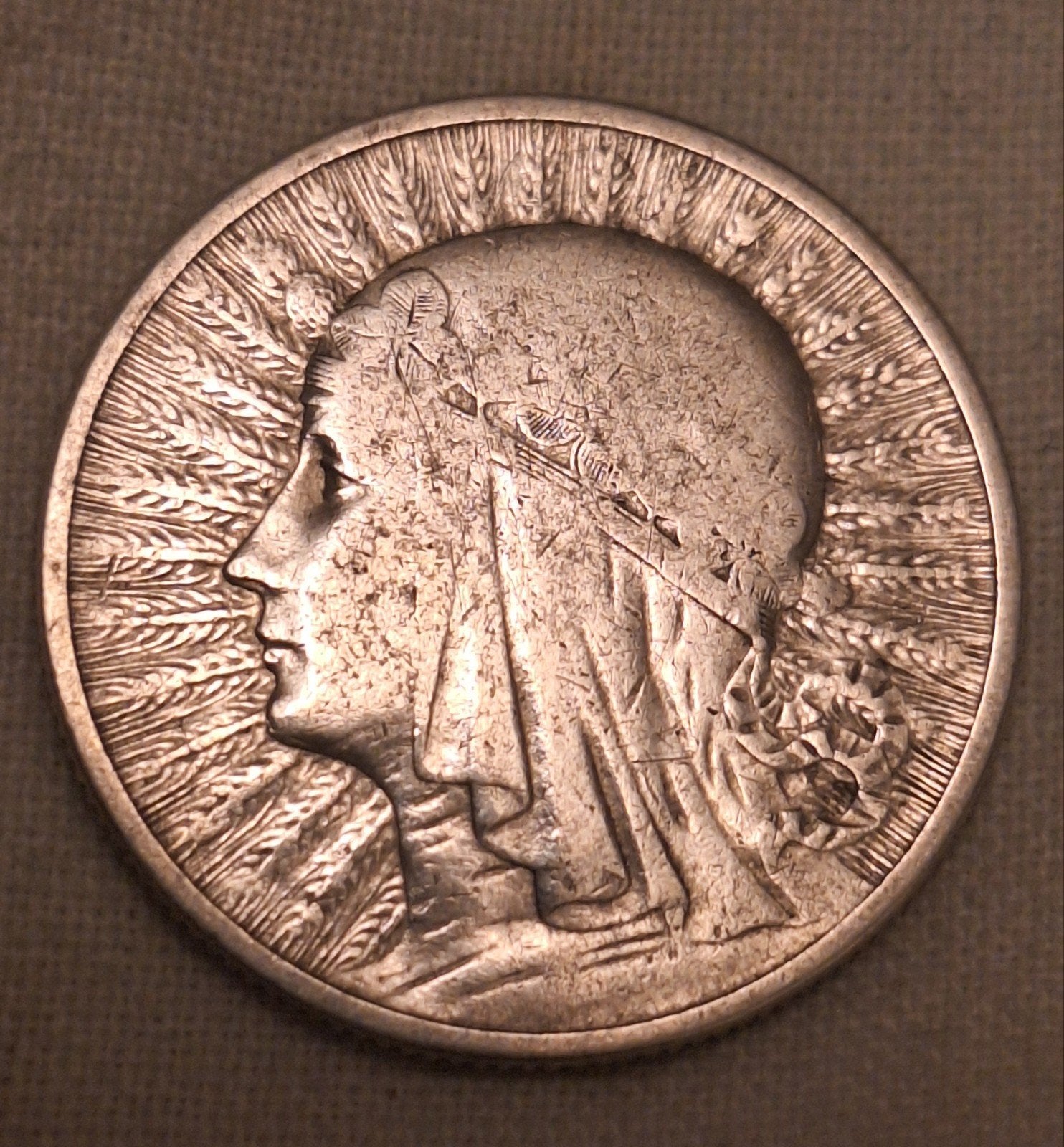 2 Zlote 1934 Polen ( schaarse jaar 250 000ex), Verzenden, Polen, Zilver
