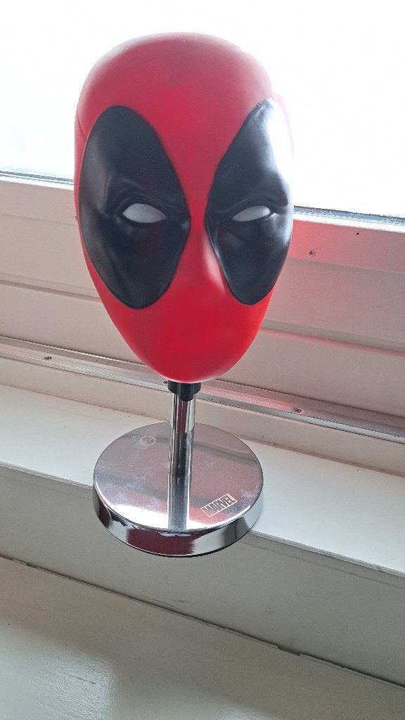 Deadpool Hoofd, Ophalen of Verzenden, Zo goed als nieuw, Pop, Beeldje of Miniatuur