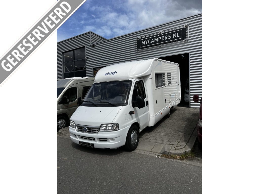 Elnagh Joxy 16 XXL garage, Caravans en Kamperen, Overige merken, Ringverwarming, Fiat, Bedrijf