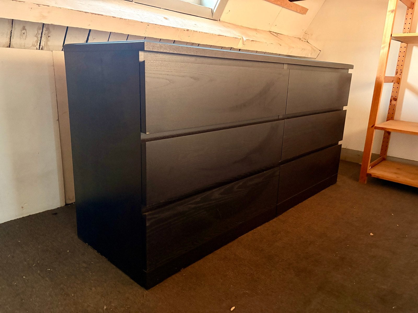 MALM 6-LADEKAST, Ophalen, Gebruikt, 100 tot 150 cm, 5 laden of meer