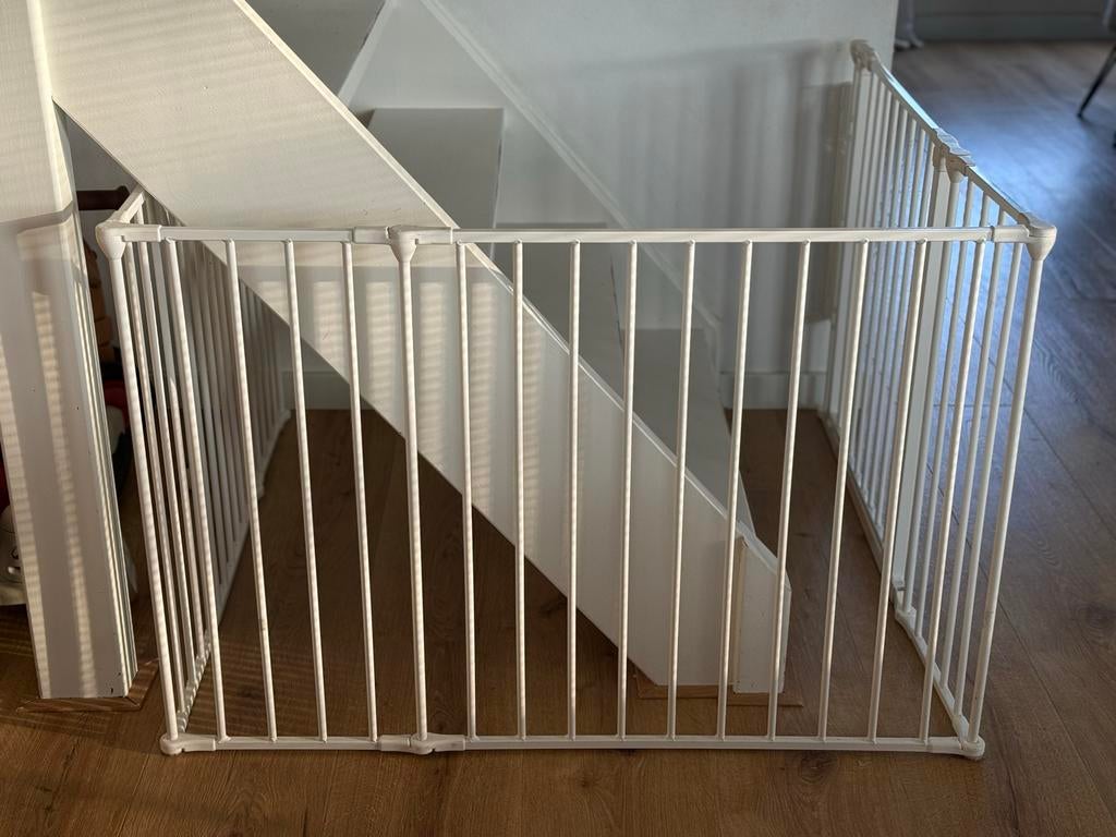BabyDan Flex Traphekje - ‘Zelf Samenstellen’, Kinderen en Baby's, Traphekjes, Ophalen, Gebruikt, 115 cm of meer, Metaal of IJzer