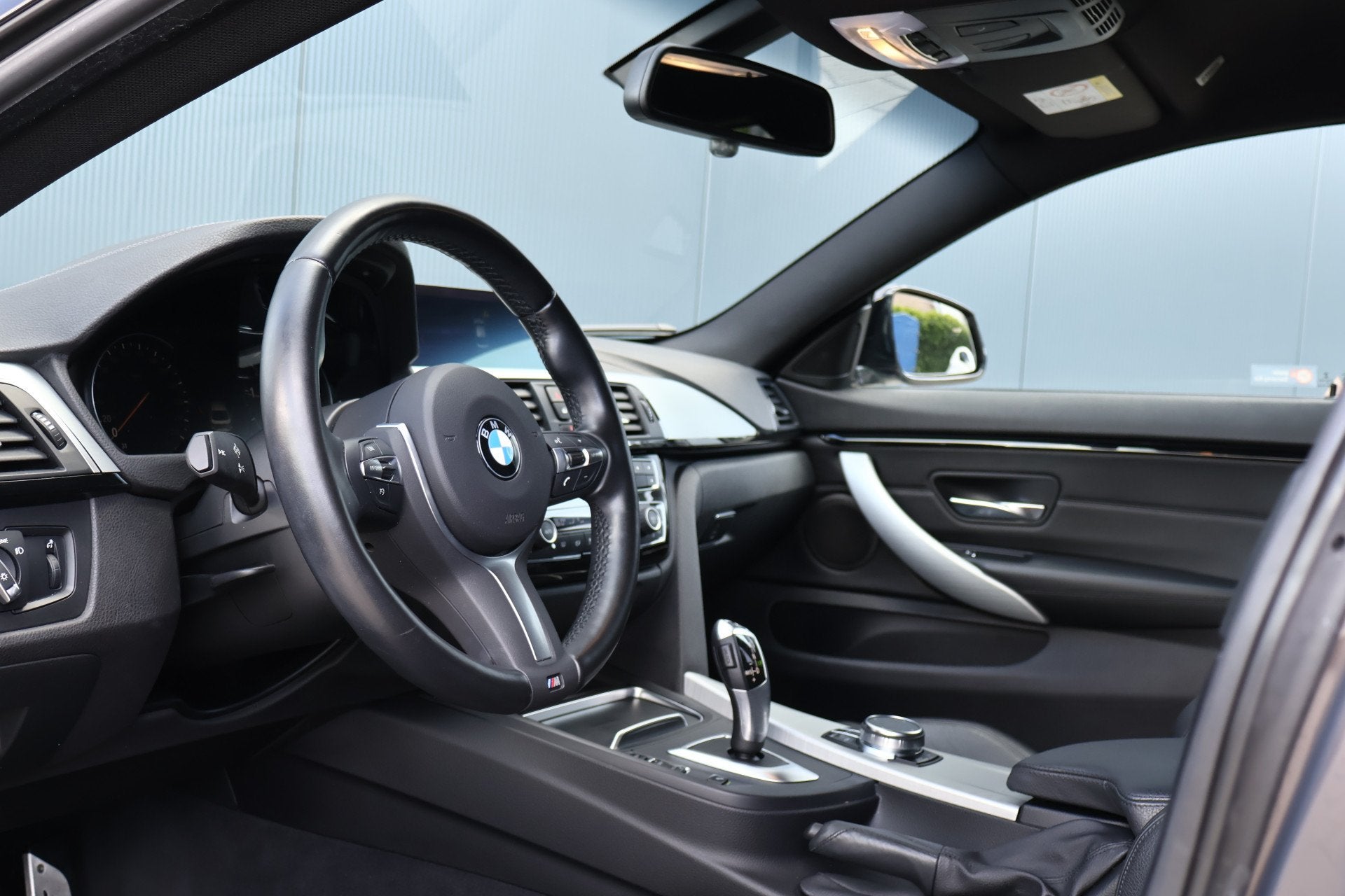 BMW 4 Serie Gran Coupé 418i High Executive M Sport LCI | Au, Auto's, Gebruikt, Met garantie (alle), Bedrijf, 3 cilinders