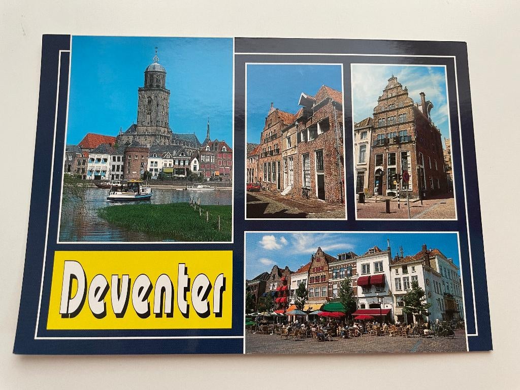 D495 Ansichtkaart Deventer : Drie Haringen Bussink Koek, Ophalen of Verzenden, 1980 tot heden, Ongelopen, Overijssel
