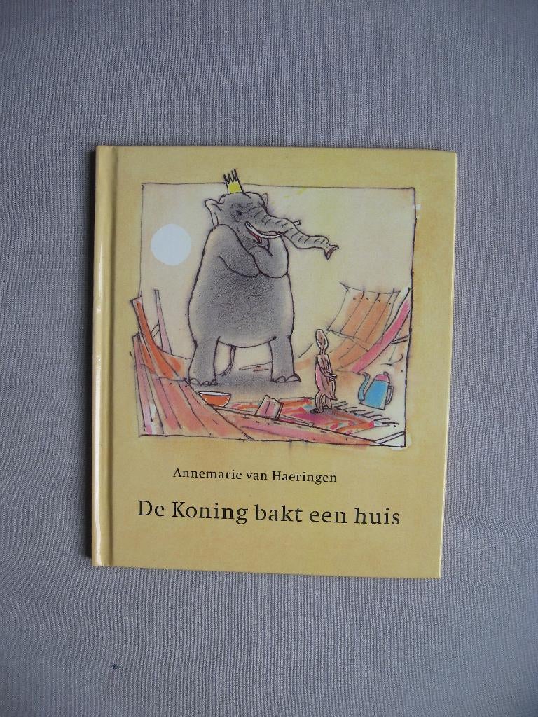 CPNB 1996 Annemarie van Haeringen - de Koning bakt een huis, Ophalen of Verzenden, Gelezen, Annemarie van Haeringen