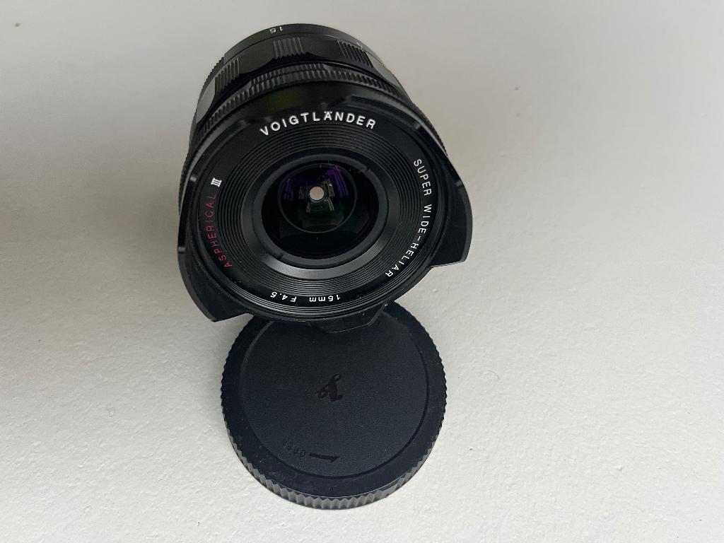 Voigtländer Super Wide Heliar 15mm F4.5 Aspherical E-mount, Verzenden, Zo goed als nieuw, Groothoeklens
