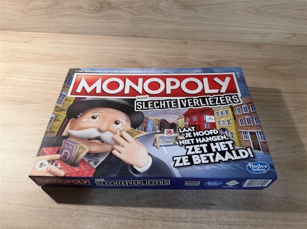 monopoly voor slechte verliezers - s6789, Verzenden, Zo goed als nieuw