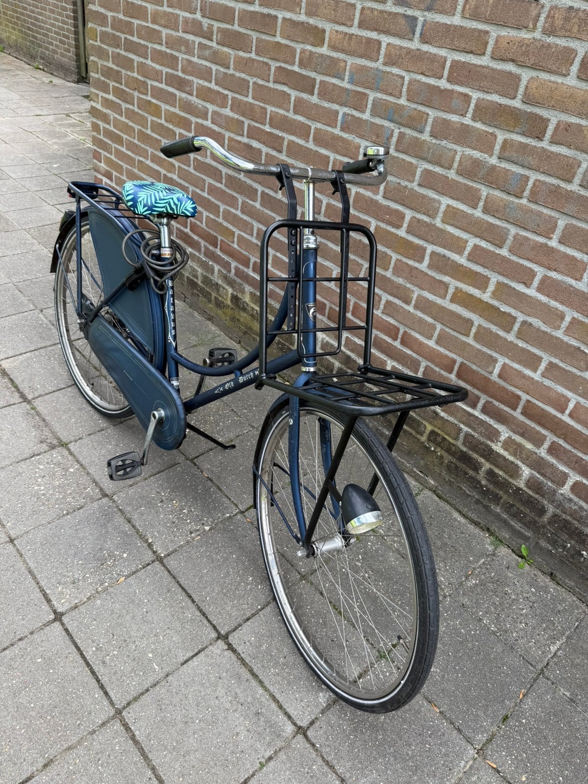 Batavus Old Dutch blauw 50cm 28 inch goede staat, 50 tot 53 cm, Ophalen, Gebruikt, Terugtraprem