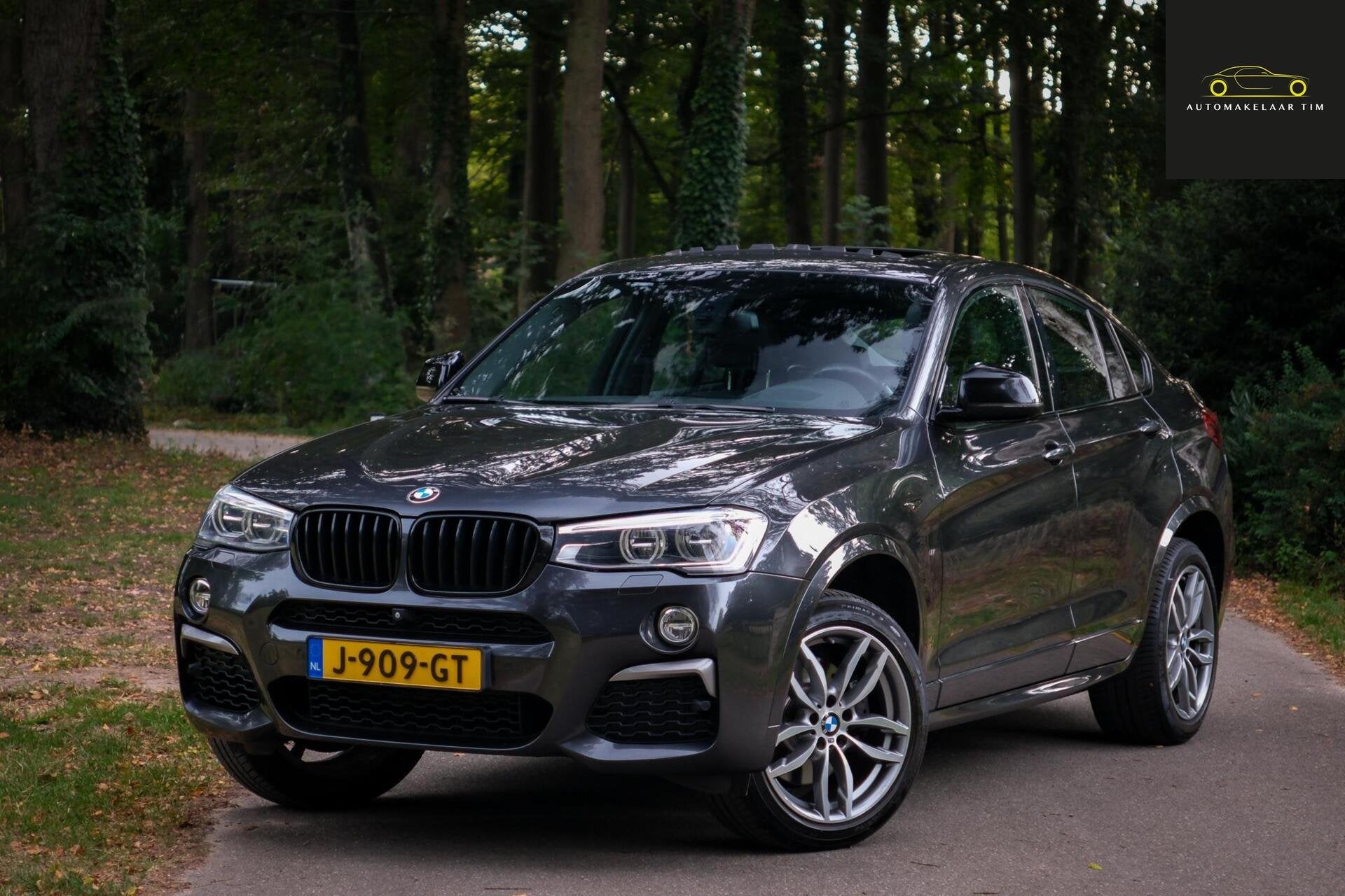 BMW X4 M40i High Executive / Full Options / Pano / Trekhaak, Auto's, Automaat, Gebruikt, 2000 kg, Leder