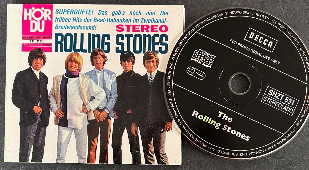 ROLLING STONES - Hör du Superdufte! ( CD; digipack ), Ophalen of Verzenden, Zo goed als nieuw, Poprock
