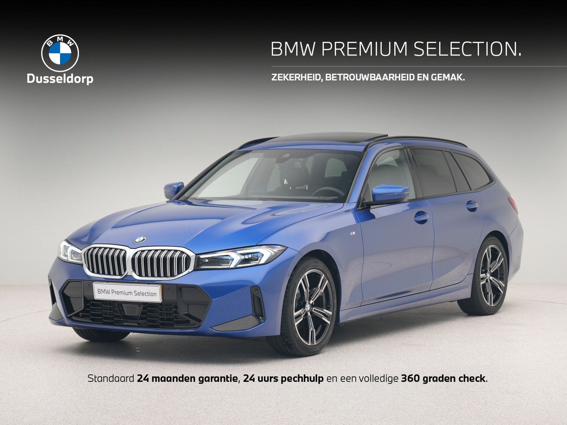 BMW 3 Serie 320i Touring M Sport | Trekhaak (bj 2026), Automaat, Gebruikt, 4 cilinders, Met garantie (alle)