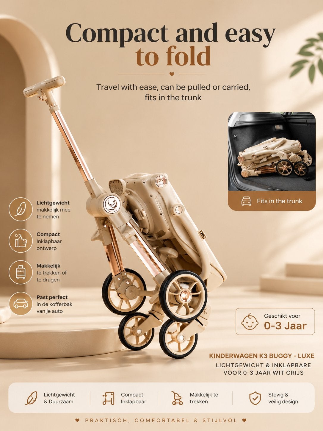 Kinderwagen Nieuw Sale van €285 nu voor, Kinderen en Baby's, Ophalen of Verzenden, Nieuw