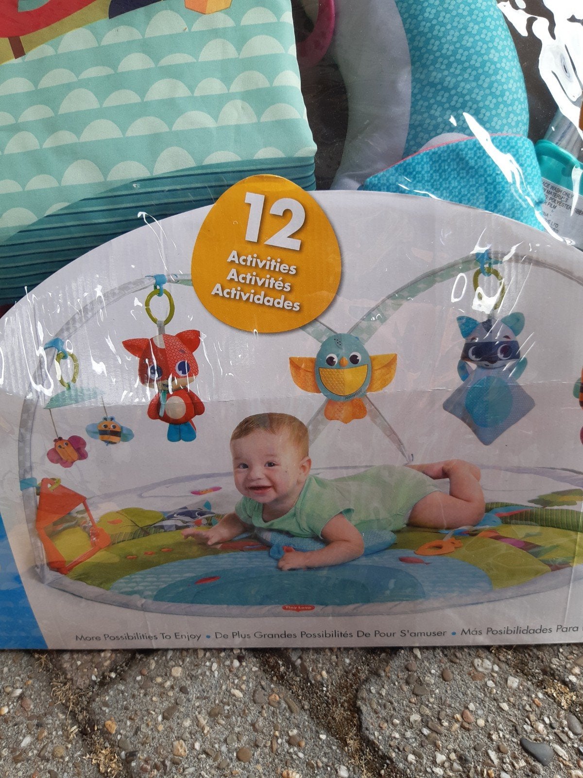 Tiny Love Gymini Speelkleed met 12 activiteiten, Ophalen of Verzenden, Nieuw, Speelkleed, Met licht
