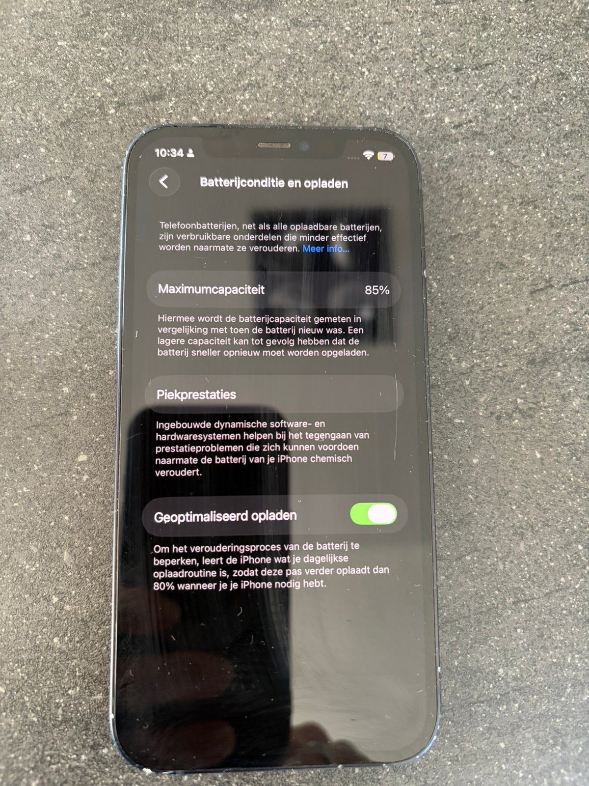 Apple Iphone 12 zwart, Ophalen, Gebruikt, Zwart, Zonder abonnement