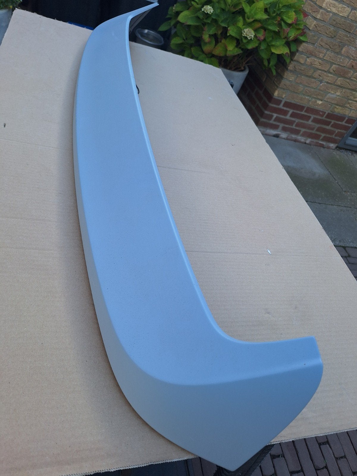 R-line spoiler voor Polo 6R/6C - Klaar in grondverf, Auto-onderdelen, Ophalen of Verzenden, Gebruikt, Achter, Volkswagen