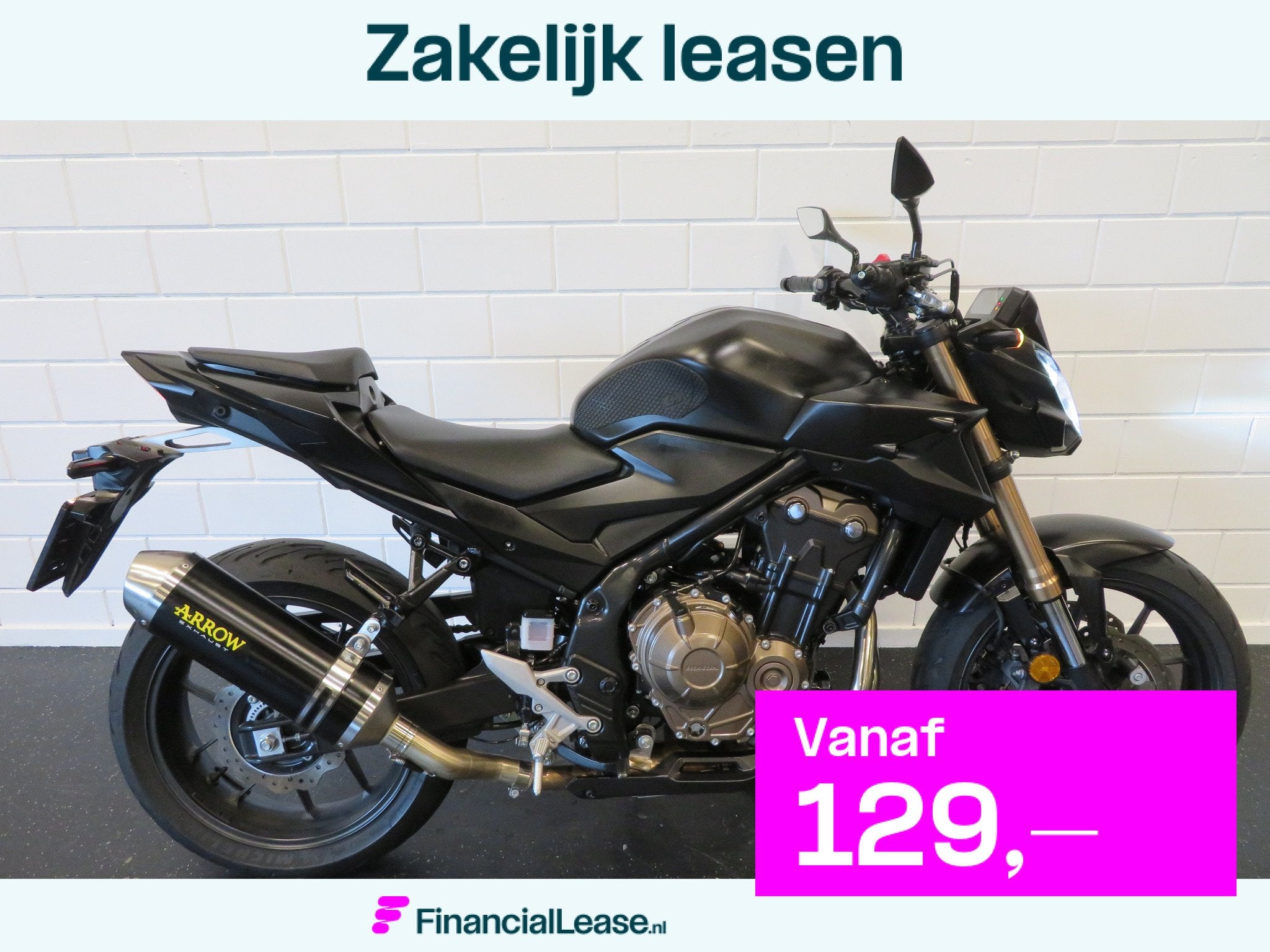 Honda CB 500 F ABS CB500 PERFECT! ARROW, 499 cc, Bedrijf, Naked bike