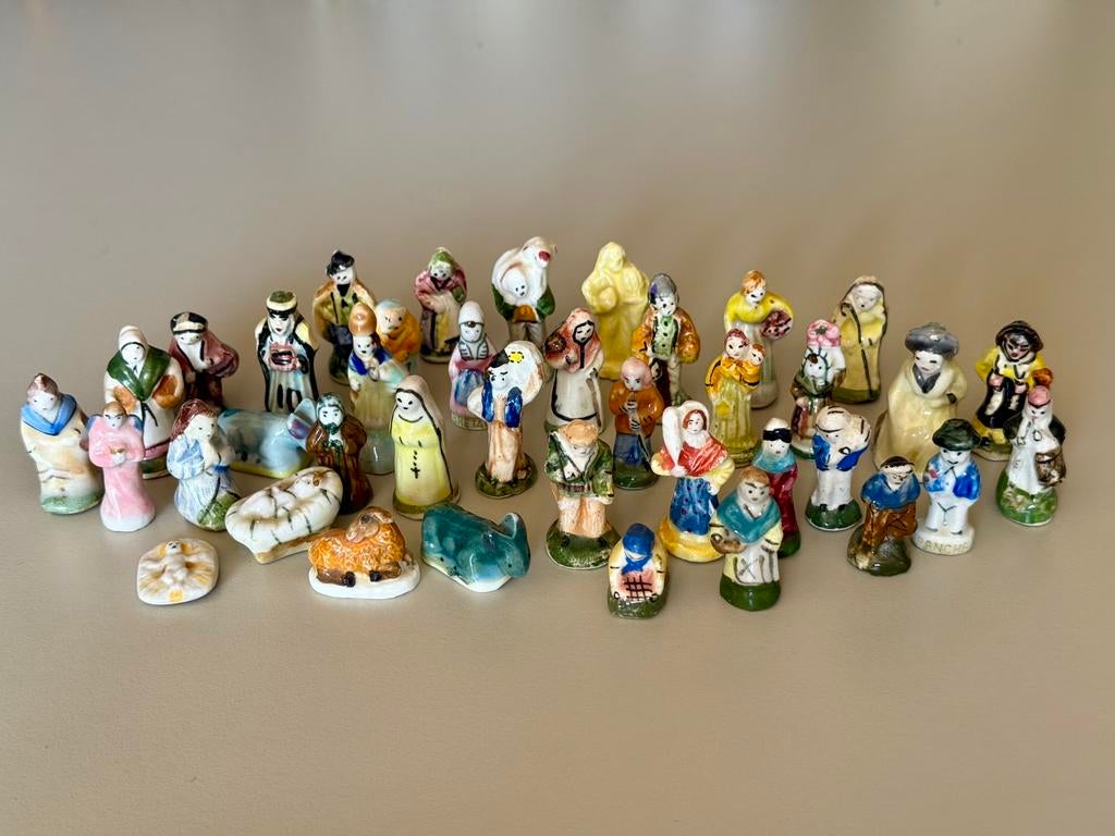 Vintage Franse Feves, Ophalen of Verzenden, Zo goed als nieuw