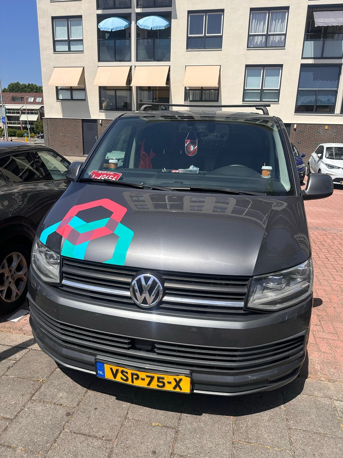 VW Transporter T6 L2 DSG 150PK | uitstekend onderhouden, Auto's, 4 cilinders, 2077 kg, Volkswagen, Leder en Stof