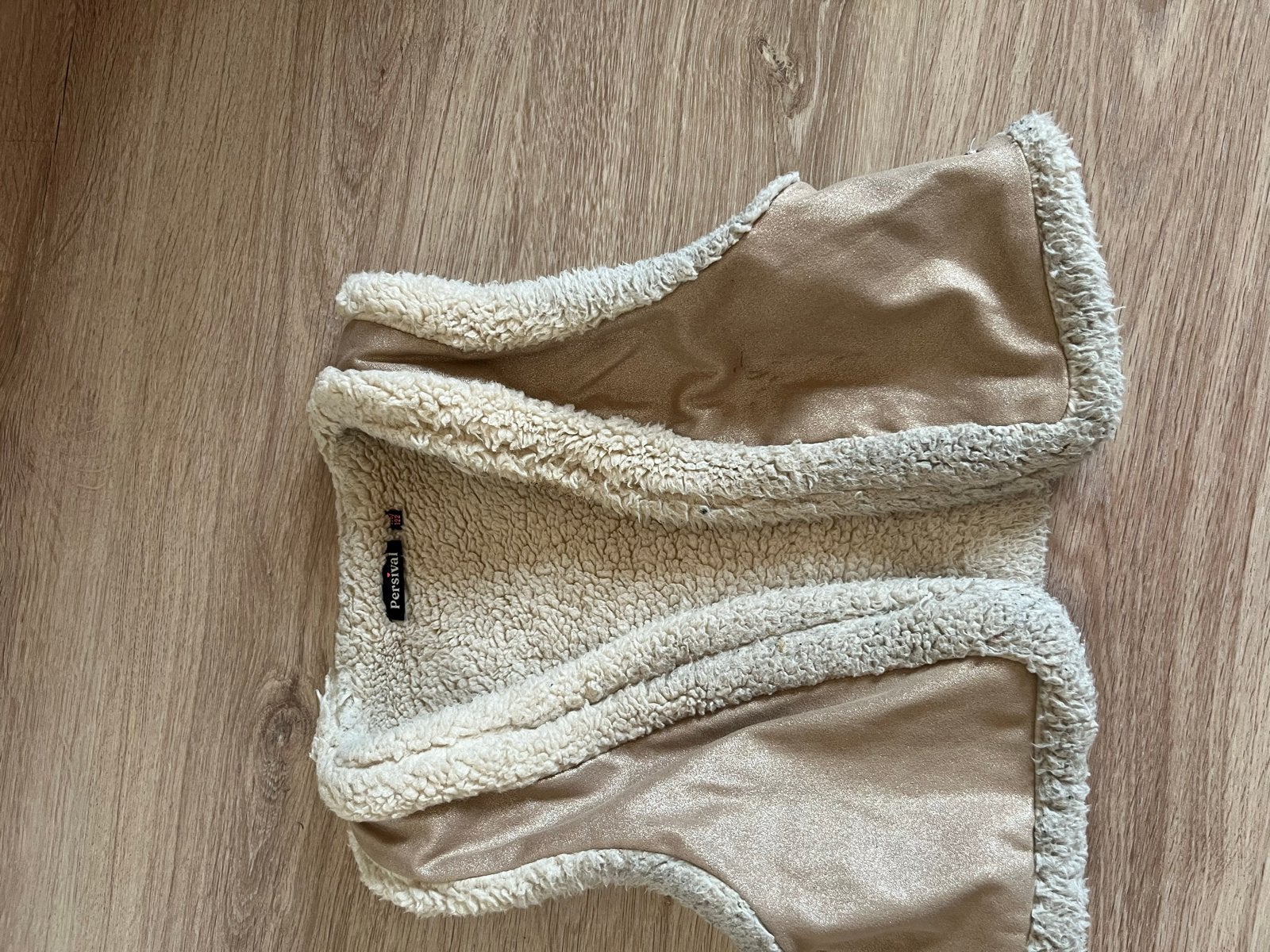 Mooi beige Persival vestje, maat 116/122, Ophalen of Verzenden, Zo goed als nieuw, Meisje