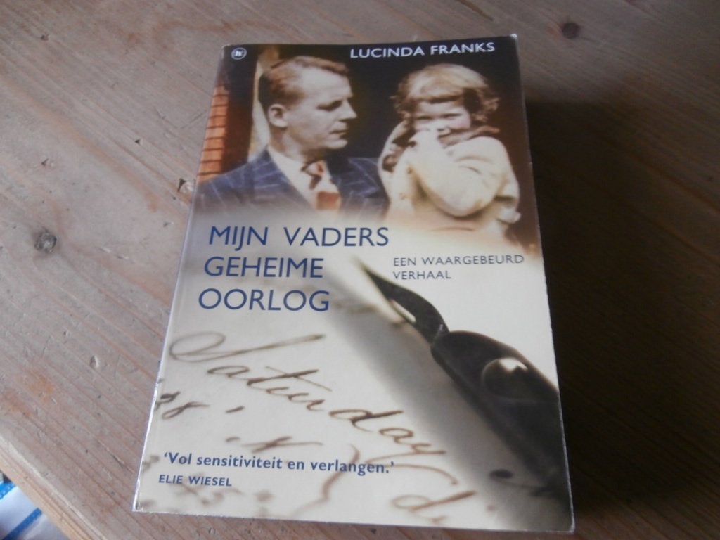 boek Mijn vaders geheime oorlog Lucinda Franks wereldoorlog, Ophalen of Verzenden, Zo goed als nieuw, Lucinda Franks
