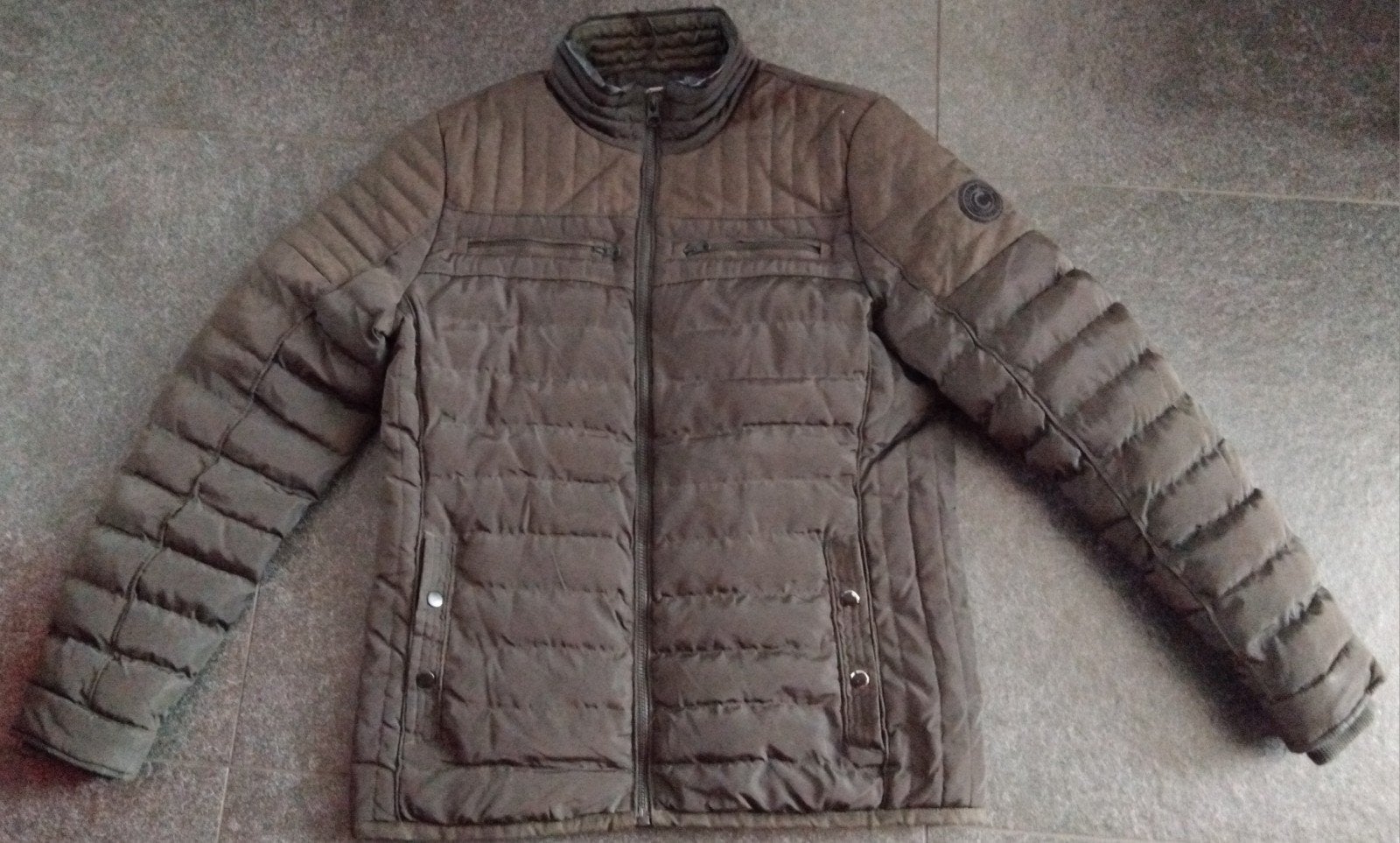 Cars Jeans 'Tusky' herenjack - Olijfgroen/Donkerbruin 15euro, Maat 48/50 (M), Zo goed als nieuw, Groen, Ophalen