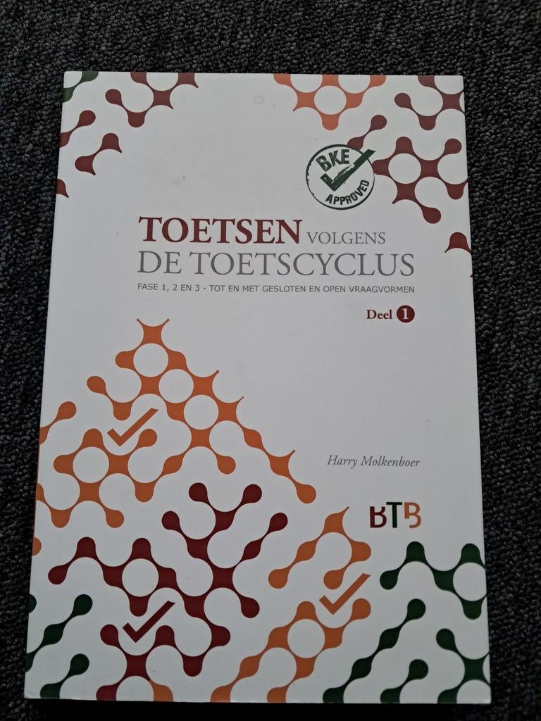 Toetsen volgens de Toetscyclus Deel 1 - Harry Molkenboer, Boeken, Zo goed als nieuw, Harry Molkenboer, Gamma, HBO