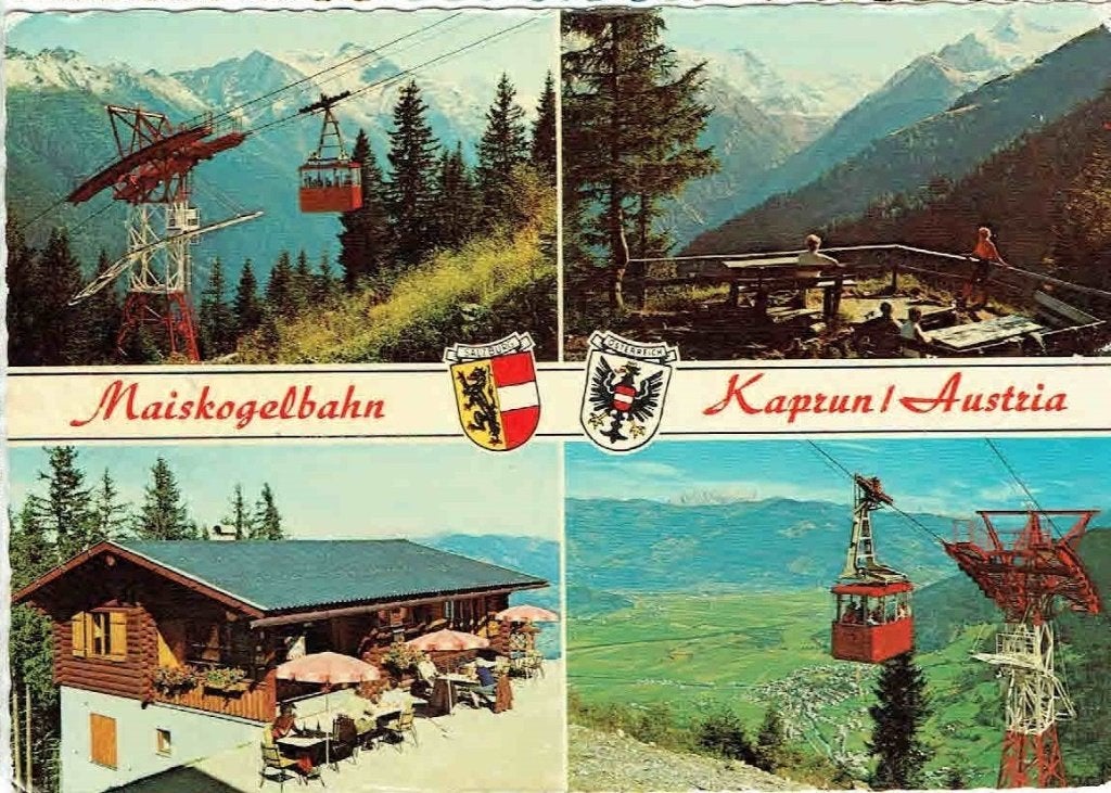Oostenrijk 1985 Kaprun > Gameren, Verzenden, 1980 tot heden, Gelopen, Natuur