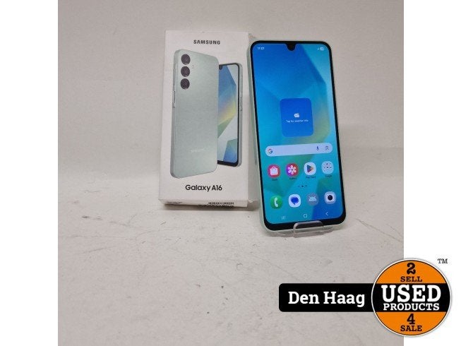 Samsung Galaxy A16 | Nette Staat, Samsung, Zo goed als nieuw, Support@Samsung.com, 129, Samsung-ro, Yeongtong-gu
Suwon-si, Gyeonggi-do 16677
South Korea