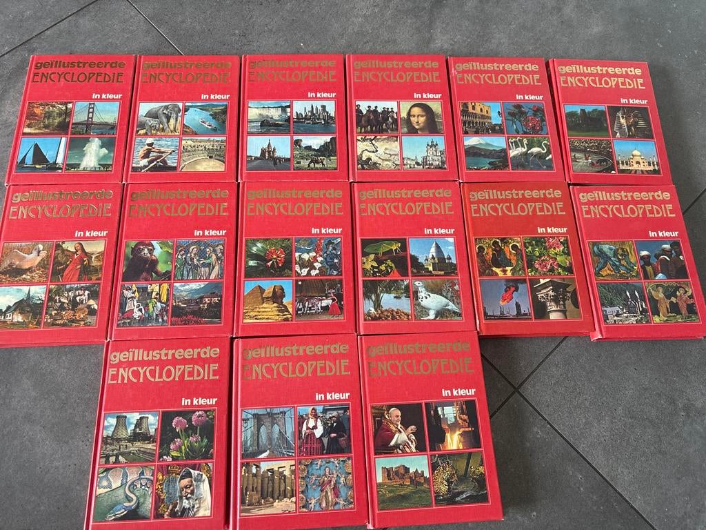 Geïllustreerde Encyclopedie in Kleur - Complete Serie, Boeken, Encyclopedieën, Ophalen of Verzenden, Gelezen, Algemeen, Complete serie