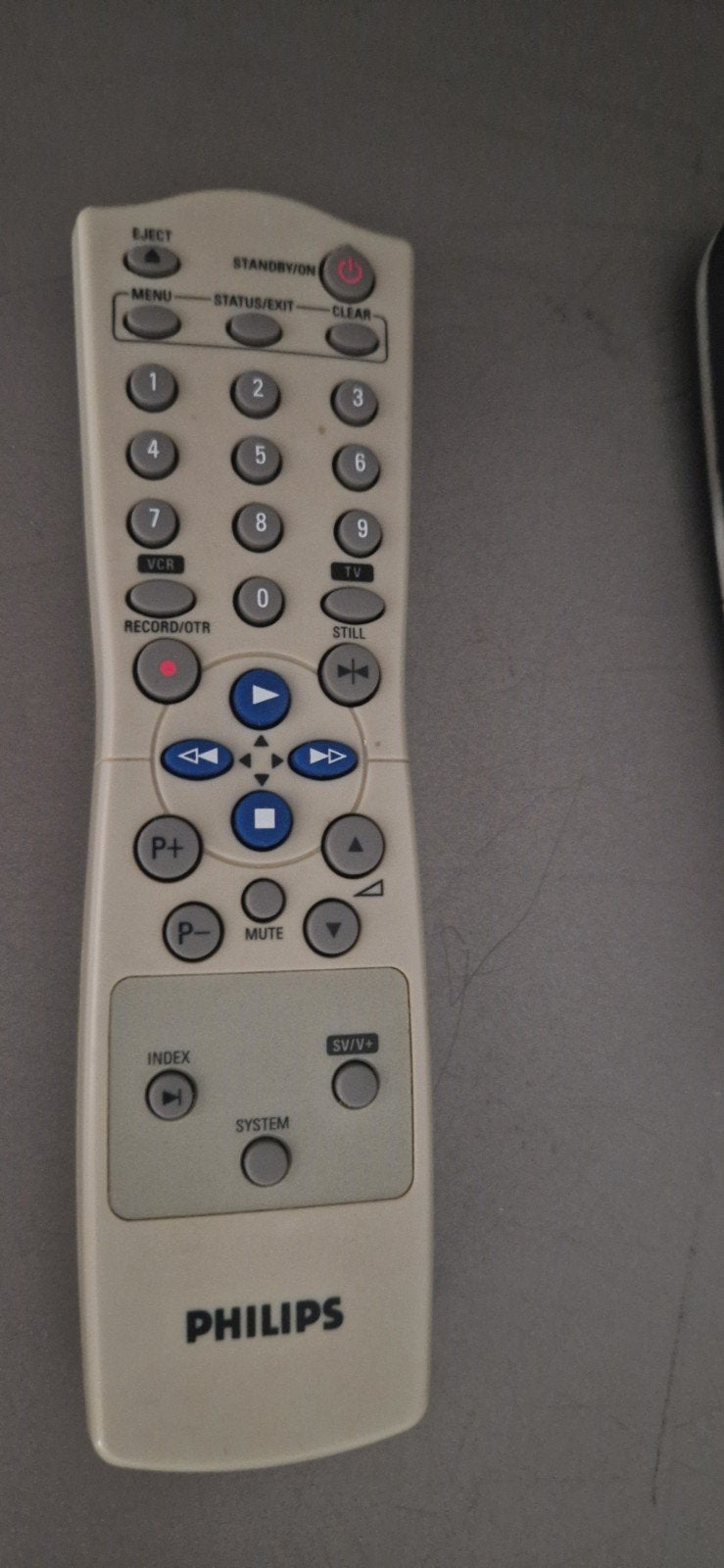 Philips afstandsbediening voor TV/VCR, Ophalen, Origineel, Tv