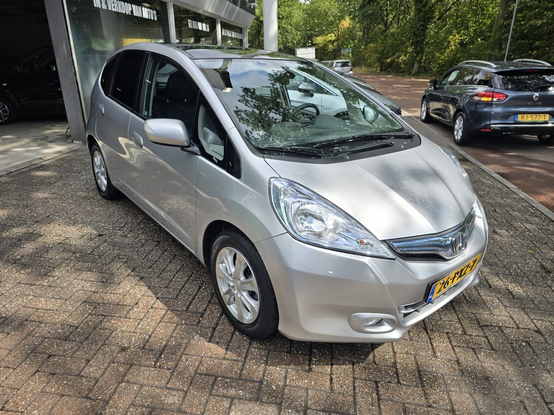 Honda Jazz 1.4 Hybrid Exclusive | AUTOMAAT | 2E EIGENAAR | 3, Auto's, Honda, Gebruikt, 4 cilinders, 49 €/maand, Bedrijf