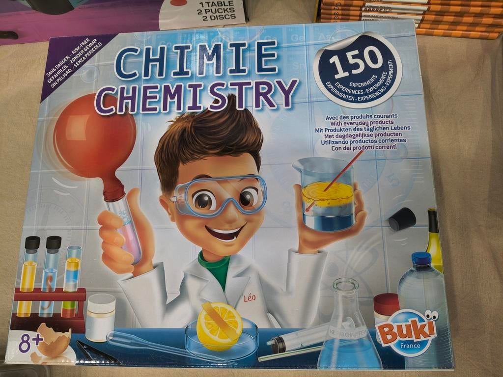 Proefjes/Scheikunde set/Experimenteer set, Ophalen of Verzenden, Gebruikt, Ontdekken