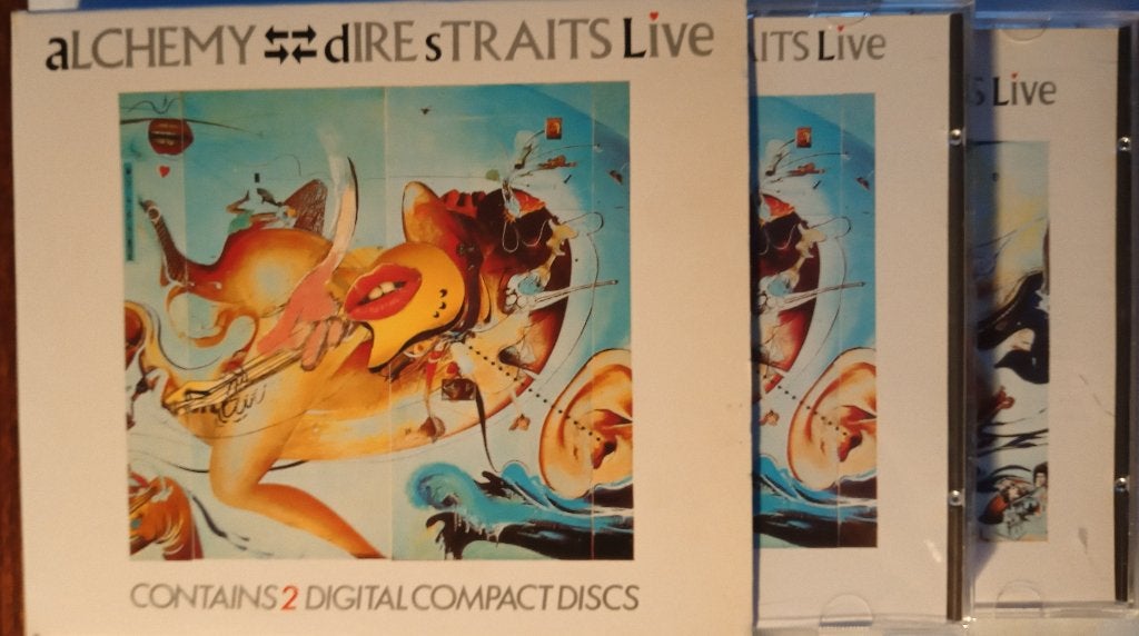 cd Dire Straits live - Alchemy - Box set. 2x CD. NM, Ophalen of Verzenden, Zo goed als nieuw, Rock, Live-album
