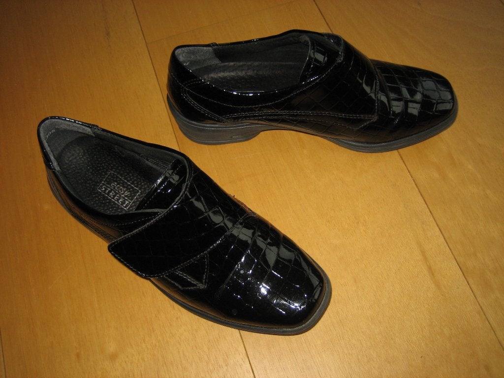 Nieuwe zwarte lakleren schoenen EASY STREET 4-G snazzeys, Verzenden, Easy Street, Nieuw, Instappers