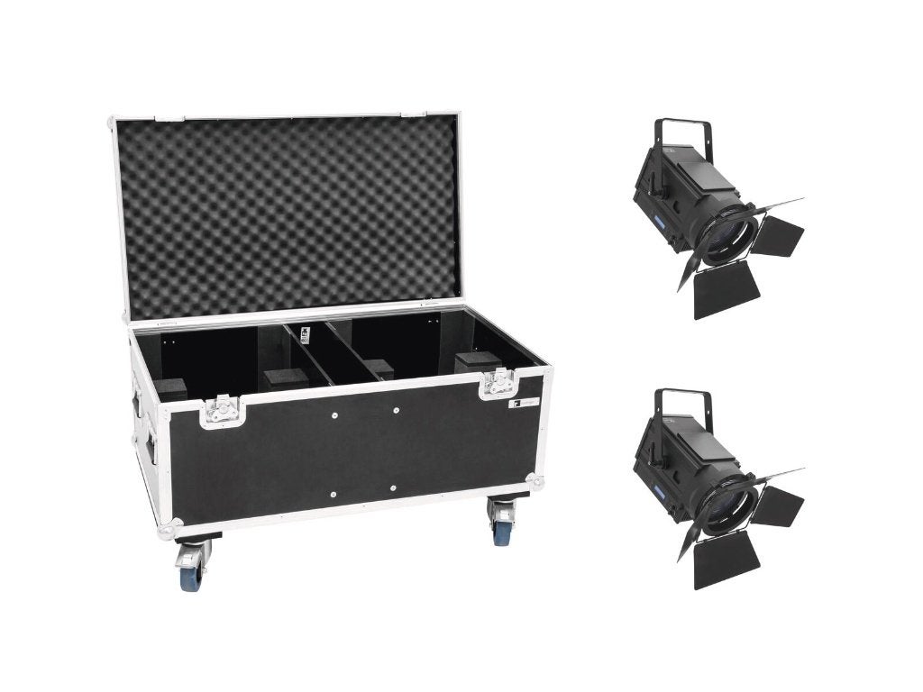 EUROLITE Set 2x LED THA-250F + Case, Geluidgestuurd, ., Nieuw, Ophalen of Verzenden