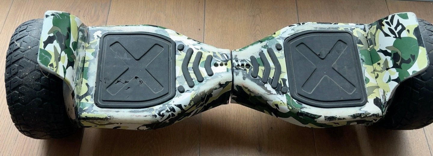 Ampes Offroad Hoverboard Camouflage met Hoverkart, Gebruikt