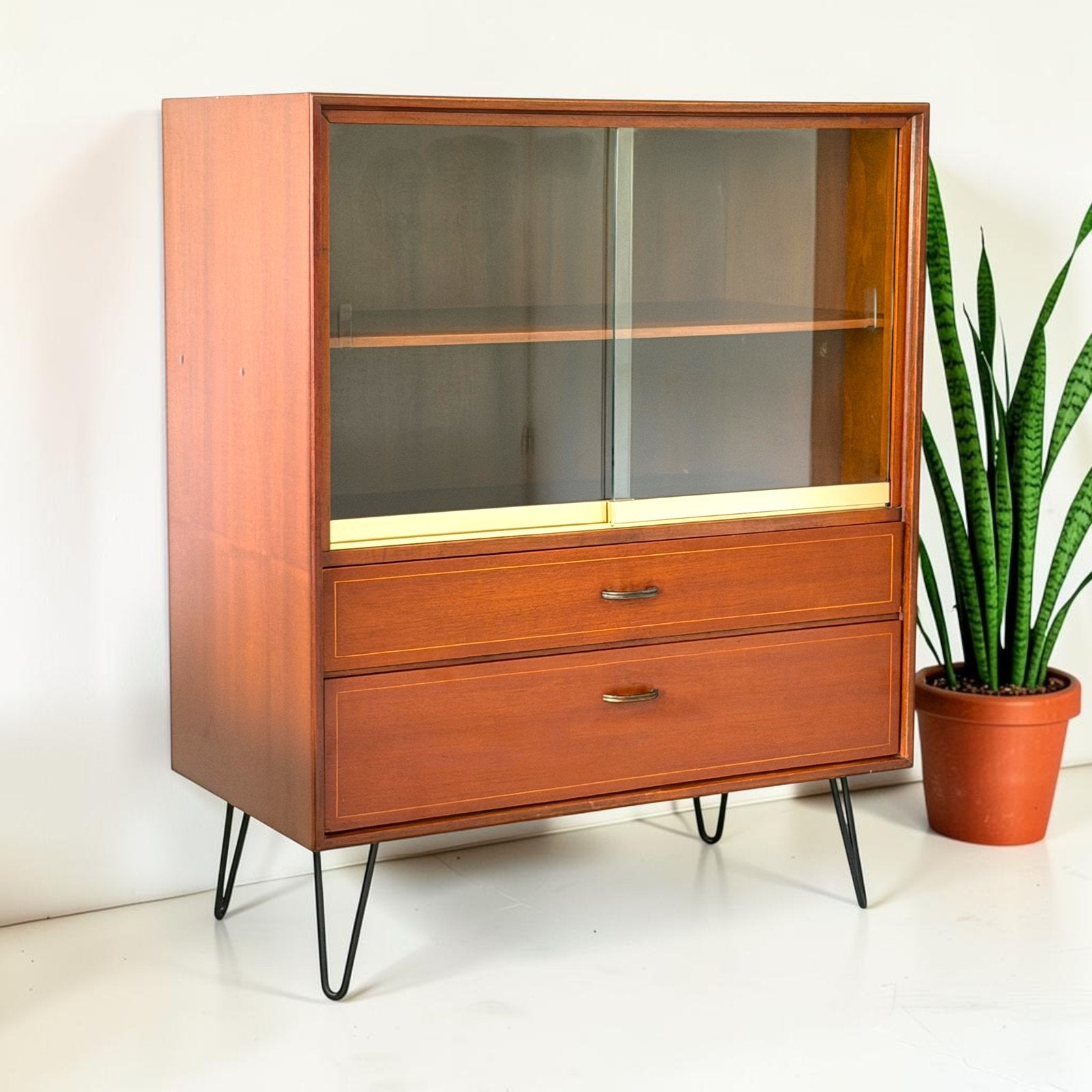 Vintage Formule Kempkes dressoir | wandkast | retro kast, Ophalen, Met deur(en), 50 tot 100 cm, Formule kempkes