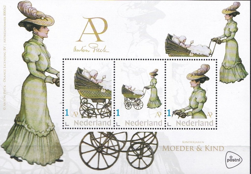 Anton Pieck – Kinderjaren: Moeder & Kind – MNH, Verzenden, Na 1940, Postfris