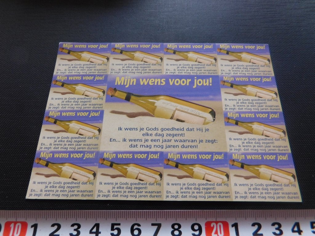sticker set Mijn wens voor jou !, Ophalen of Verzenden, Zo goed als nieuw